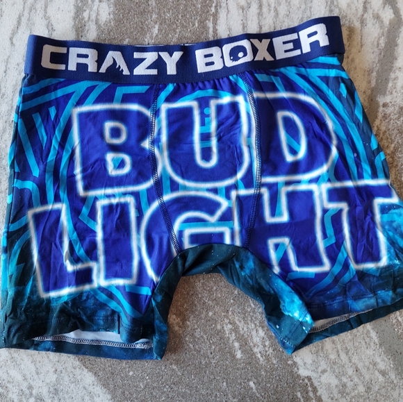 Bud Light Seltzer Men's Performance Boxer Brief Underwear New Size Medium - Picture 2 of 4
